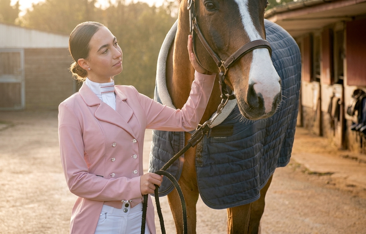 Lamantia Couture — Veste rose poudré